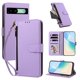 thumbnail image 2 of Funda con Billetera para [Google Pixel 8A] con Bolsillo Zipper y Tarjetero Morado claro, 2 of 6