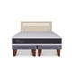 thumbnail image 1 of Cama Europea Europea Ortopedic 2P Bd Respaldo Dublin 2 Plaza Base Dividida, 1 of 11