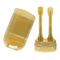 Bothyi - 2X Cepillo De Dientes Para Bebés Cepillo De Lengua Para Niños Para Bebés Recién Nacidos Oral Dorado