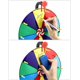 thumbnail image 2 of Rueda de Premios QWORK 30 cm, Girador de 10 Sectores para Mesa, 2 of 8