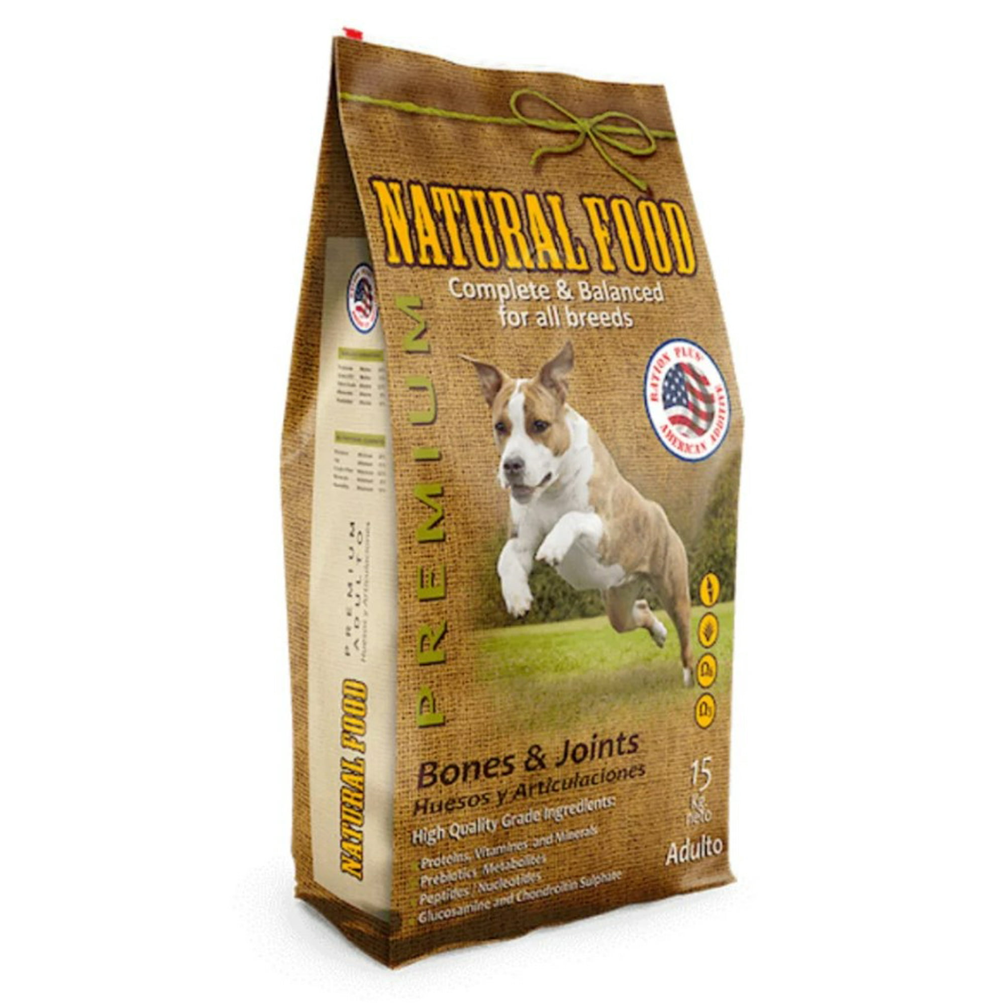 Natural Food - Alimento Para Perro Adulto Huesos Y Articulaciones 15 Kg