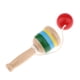 thumbnail image 2 of Juguete de madera clásico japonés Kendama Cup and Ball Toss Catching Game Red, 2 of 5