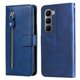 thumbnail image 4 of Funda tipo cartera para Infinix Hot 60i 4G con bolsillo con cremallera y ranuras para tarjetas – Función de soporte Azul, 4 of 5