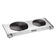 thumbnail image 1 of Quemador de encimera NESCO DB-02 doble de acero inoxidable 1800 W, 1 of 3