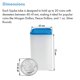 thumbnail image 5 of Tubos para monedas Leuchtturm 38‑39 mm (paquete de 6) Intercept, 5 of 5