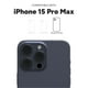 thumbnail image 3 of Funda Bateria Juice Pack para iPhone 15 Pro Max Mophie Negro, 3 of 11