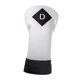thumbnail image 1 of Golf Club Head Cover PU Leather Para Maderas Y Conductores Cubierta De Cabezal De Conductor De Golf 15x31cm Blanco, 1 of 5