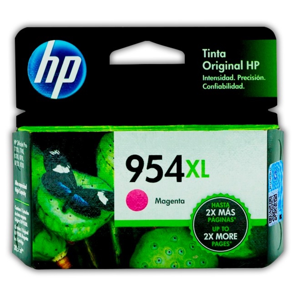 Cartucho De Tinta Hp Alto Rendimiento 954Xl 1600 Pág Magenta