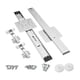 thumbnail image 4 of Kit De Herrajes Para Puertas De Armarios Abatibles Ocultos, Rieles Deslizantes Para Puertas De Estanterías De Cocina, 600 Mm, 4 of 5