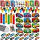 thumbnail image 1 of Set de papelería escolar BenLouis, 192 piezas, coche de carreras para niños, 1 of 7