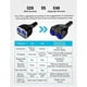 thumbnail image 3 of Cargador Auto Otium USB C 2 Tomas 4.8A Display LED, 3 of 3