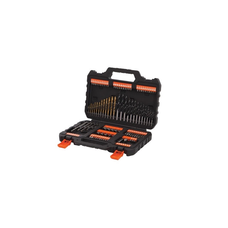 Black And Decker - Set 109 Piezas Para Atornillar O Taladrar