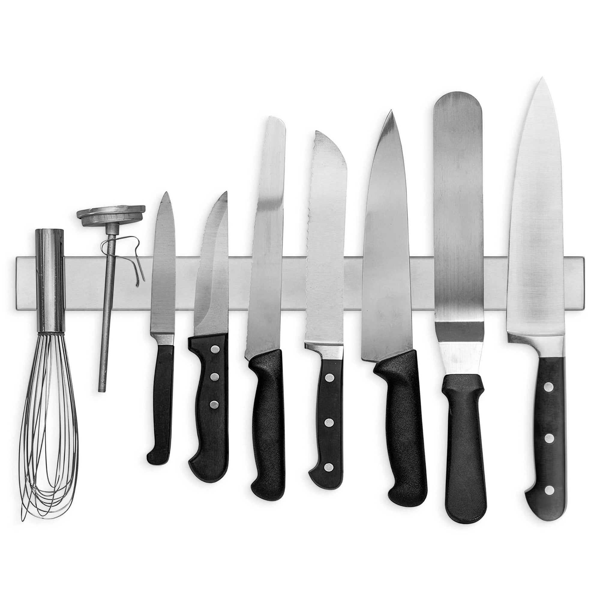 Barra Magnética Para Cuchillos Modern Innovations, Acero Inoxidable, 45 Cm