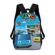 thumbnail image 1 of Tayo el Pequeño Autobús-theme Backpack, Campus style schoolbag Bookbag with Adjustable Shoulder Straps And Large Zip Compartment, Unisex Travel Bags., 1 of 6