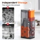thumbnail image 4 of Dispensador hilo dental 50 uds emergente recargable hogar restaurante, 4 of 7