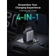thumbnail image 5 of Cargador UGREEN Nexode, 200 W, USB C, 4 puertos, GaN, carga rápida, 5 of 7