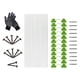 thumbnail image 4 of Juego De Aros Para Invernadero, Tiras De Soporte Para Camas Elevadas, Cubierta Para Fila De Redes De Jardín, Juego De 18 Aros, 4 of 5