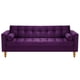 thumbnail image 1 of Sofa Retro 3cg Felpa 04 Morado, 1 of 6