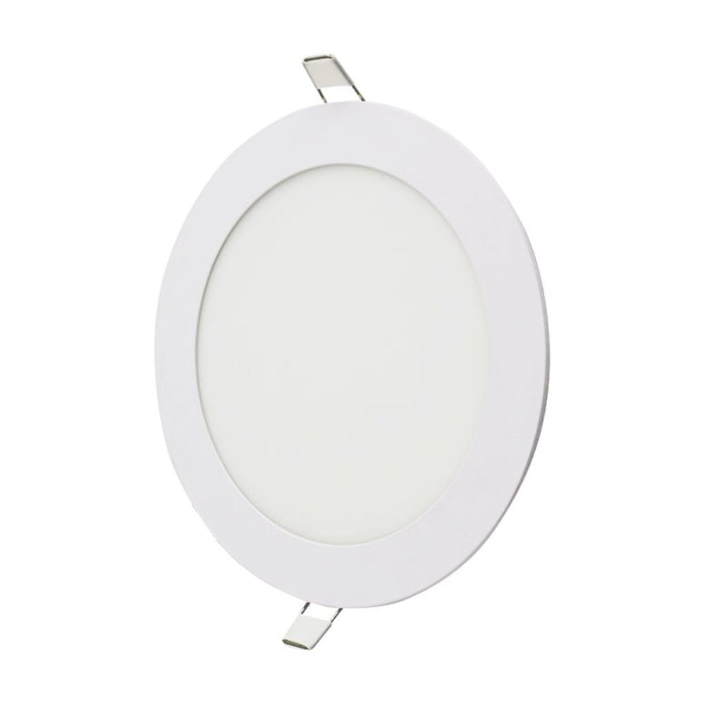 Daumer - Embutido Led Redondo Marco Blanco 12w Luz Fria