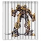 thumbnail image 1 of Cortina de ducha Transformers, juego de cortina de baño con ganchos, tamaño 36 x 72 pulgadas, 1 of 3