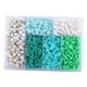 thumbnail image 5 of Kit De Cuentas Espaciadoras Planas Y Redondas De Arcilla, Suministros Para Hacer Joyería DIY, Verde, 5 of 5