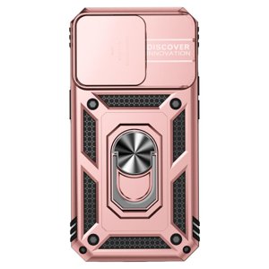 Estuche Gangxun Para Iphone 14 Pro, Soporte Giratorio 360°, Estilo Mecánico Y Magnético