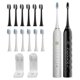 thumbnail image 1 of Cepillo de dientes eléctrico MAXWISDOM, paquete de 2 para adultos con 10 cabezales, 1 of 3