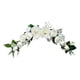 thumbnail image 3 of Boda Arco Flores Guirnalda Puerta Umbral Flor Para Telón De Fondo Decoración De Pared Blanco, 3 of 5