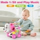 thumbnail image 5 of Juguete musical para cachorros BQU 3 en 1 para niña y niño de 1 año, rosa, 5 of 6