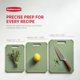 thumbnail image 3 of Juego de 3 tablas de cortar reversibles Rubbermaid antideslizantes, 3 of 7