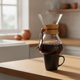 thumbnail image 5 of Dripper V60 Cafetera Vidrio 400ml Madera Borosilicato, 5 of 6