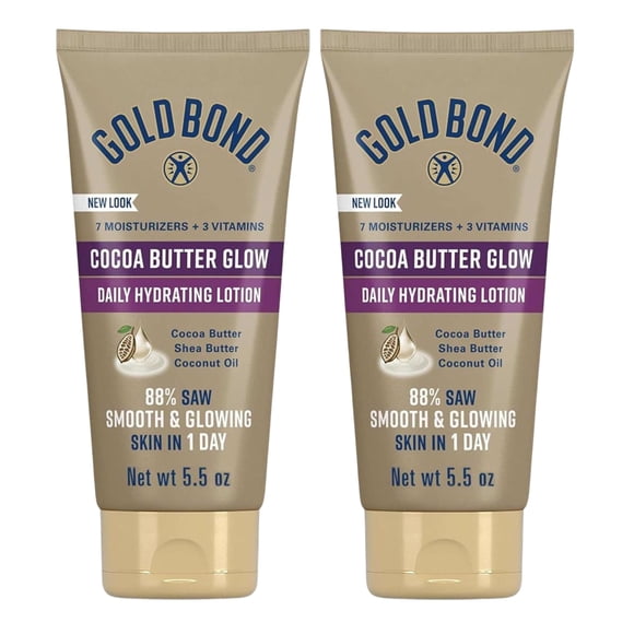 Crema para la Piel Gold Bond Ultimate Radiance 2x162 ml