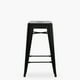 thumbnail image 1 of Taburete Medio 66 Tolix Asiento Metal Negro, 1 of 5