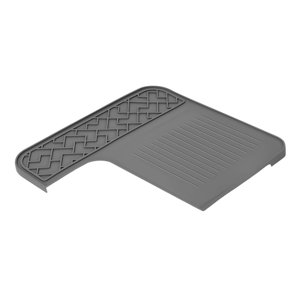 Bothyi - Funda Protectora Para Mostrador De Tapete Superior, Fácil De Limpiar, Resistente Al Calor, Accesorios En Gris