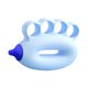 thumbnail image 2 of Fortalecedor De Agarre De Mano Para Ni?os, Ergonómico, Con Múltiples Niveles De Resistencia, Herramienta Para Dedos, Color Azul, 2 of 5