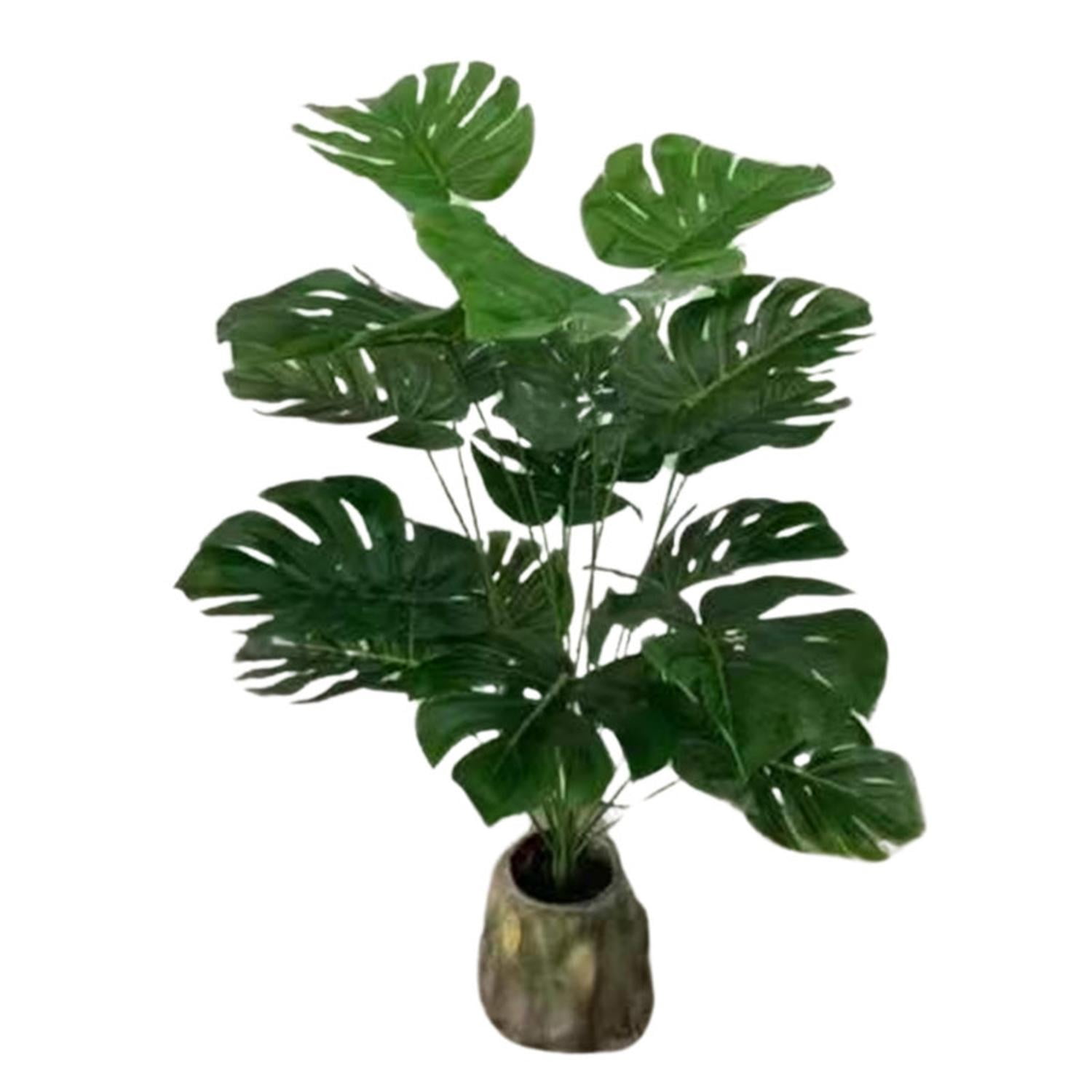 Mobii - Planta Artificial Tipo Mini Monstera. Altura: 70cm Verde