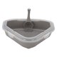 thumbnail image 5 of Bandeja De Arena Para Gatos Con Pala Bandeja De Arena Para Gatos Triangular Bandeja De Arena Duradera Para Gatos Gris, 5 of 5