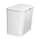 thumbnail image 3 of Basurero Colgante Con Tapa, Basurero Para Sala De Estar, Dormitorio, Estudio, 8L, Blanco, 3 of 3