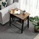 thumbnail image 2 of Mesa arrimo rustico industrial CON BANDEJA - LEE91, 2 of 3