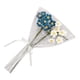 thumbnail image 1 of Flores Artificiales Ensayo De Boda Sin Montar Azul Y Blanco, 1 of 3