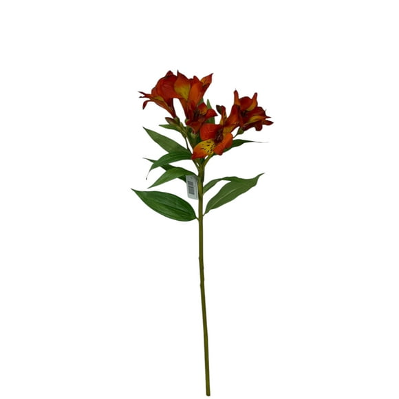 Flor Astromelia Naranja 63cm