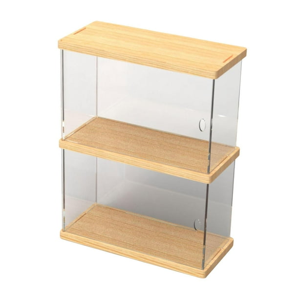 Vitrina De Acrílico Transparente Para Coleccionables Escalera Estante Contenedor Estuche De Proteccion Vitrina Para Mini S De Accion Muneco De Escaleras Para 15 Juguetes Baoblaze Vitrina De Acrilico