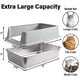 thumbnail image 2 of Caja de arena Olacat XL 58 cm x 37 cm Acero inoxidable, 2 of 8