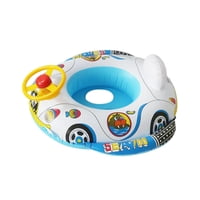 Magideal - Bebé Natación Anillos Verano Niños Surf Niños Inflable Piscina Flotadores Asiento Azul