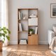 thumbnail image 5 of Mueble Organizador Vertical Blanco Madera con 2 Puertas 60x24x110 cm, 5 of 6