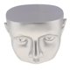 thumbnail image 1 of Anteojos Gafas de sol Gafas Artsy Holder Cabeza de maniquí Soporte de exhibición plateado, 1 of 5