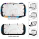 thumbnail image 3 of Señorita Polly Tenía una Muñeca-theme Car Rear Seat Covers Back Elastic Flexible Car Seat Covers Decorative Fits Most Cars 120x59x76cm, 3 of 6