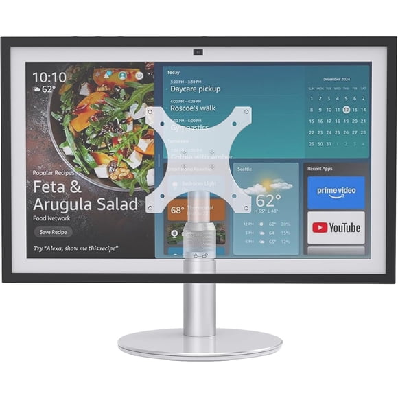 Soporte Letlar Giratorio Echo Show 2115 1ra 2da Gen 360a