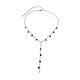 thumbnail image 5 of Collar Con Colgante único, Collar De Cadena Con Abalorio Para Novia De Aniversario, Lentejuelas Negras, 5 of 5