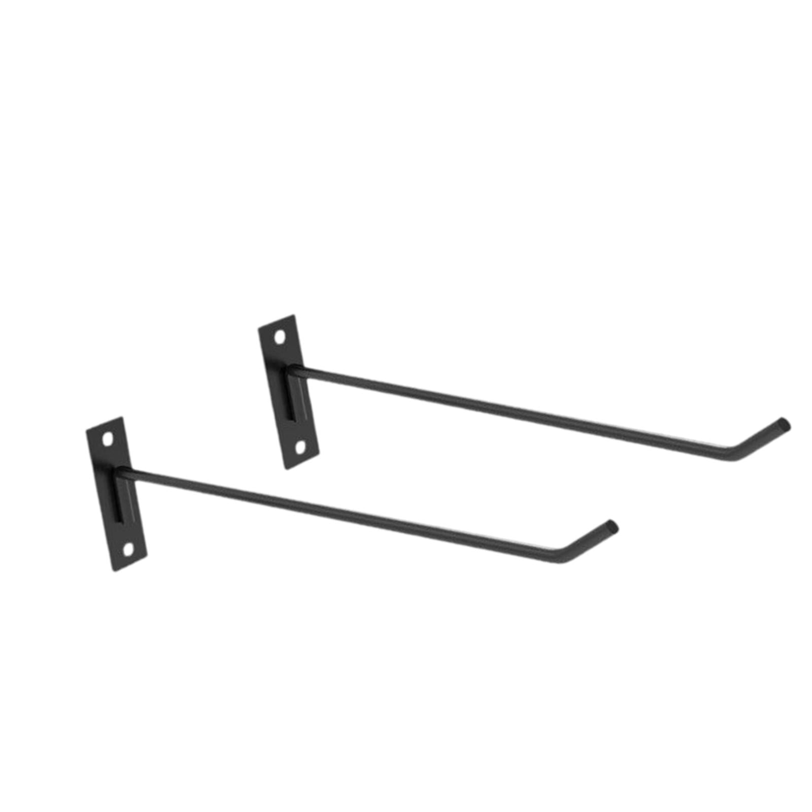 Magideal - 2 Soportes Para Pelotas De Ejercicio, Soporte De Exhibición De Hierro Resistente, Organizador De Montaje En Pared Para Pelota De Baloncesto, Pelota De